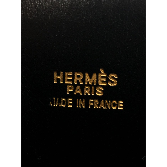 Hermes Leather Plain Handbag - Picture 5 of 7